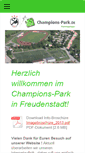 Mobile Screenshot of champions-park.de
